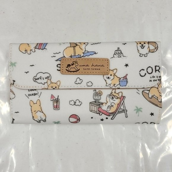 Waterproof Corgi Multifunctional Trifold Wallet - Picture 9 of 15